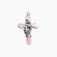 Portachiavi croce moda Gesù lega argento colore portachiavi religiosi per donna uomo auto fai da te appeso punk gioielli semplici fatti a mano  36