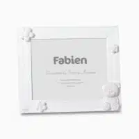 Set 11 Cornici Portafoto Little Dove – Bianco E Naturale, Con Plexiglass, Composizione Parete 126x75 Cm, Misure Varie