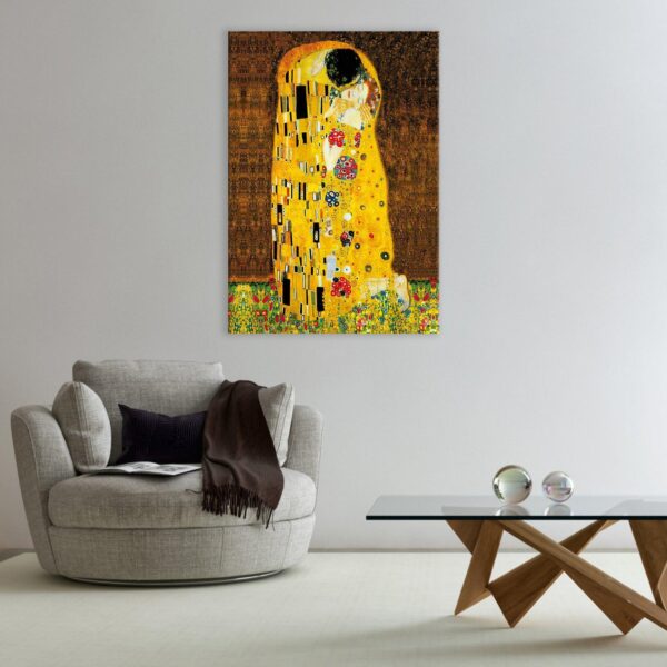 Il Bacio di Klimt Riproduzione Quadro su Tela Quadri in Tela Albalu Bomboniere