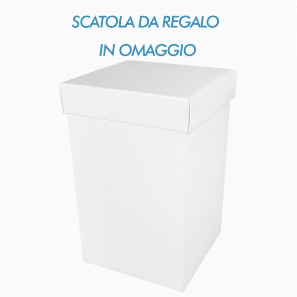 Bomboniera Mano in Resina Bianca con Rosa Stabilittaza Eterna Rosa Stabilizzata Albalu Bomboniere