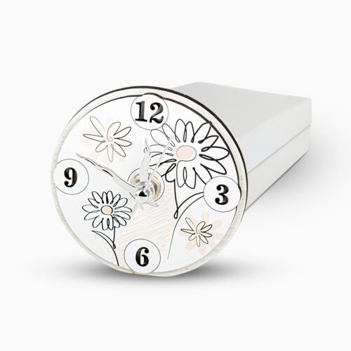 Bomboniera Orologio Fiori Tondo Con Scatola Inclusa Orologi Albalu Bomboniere