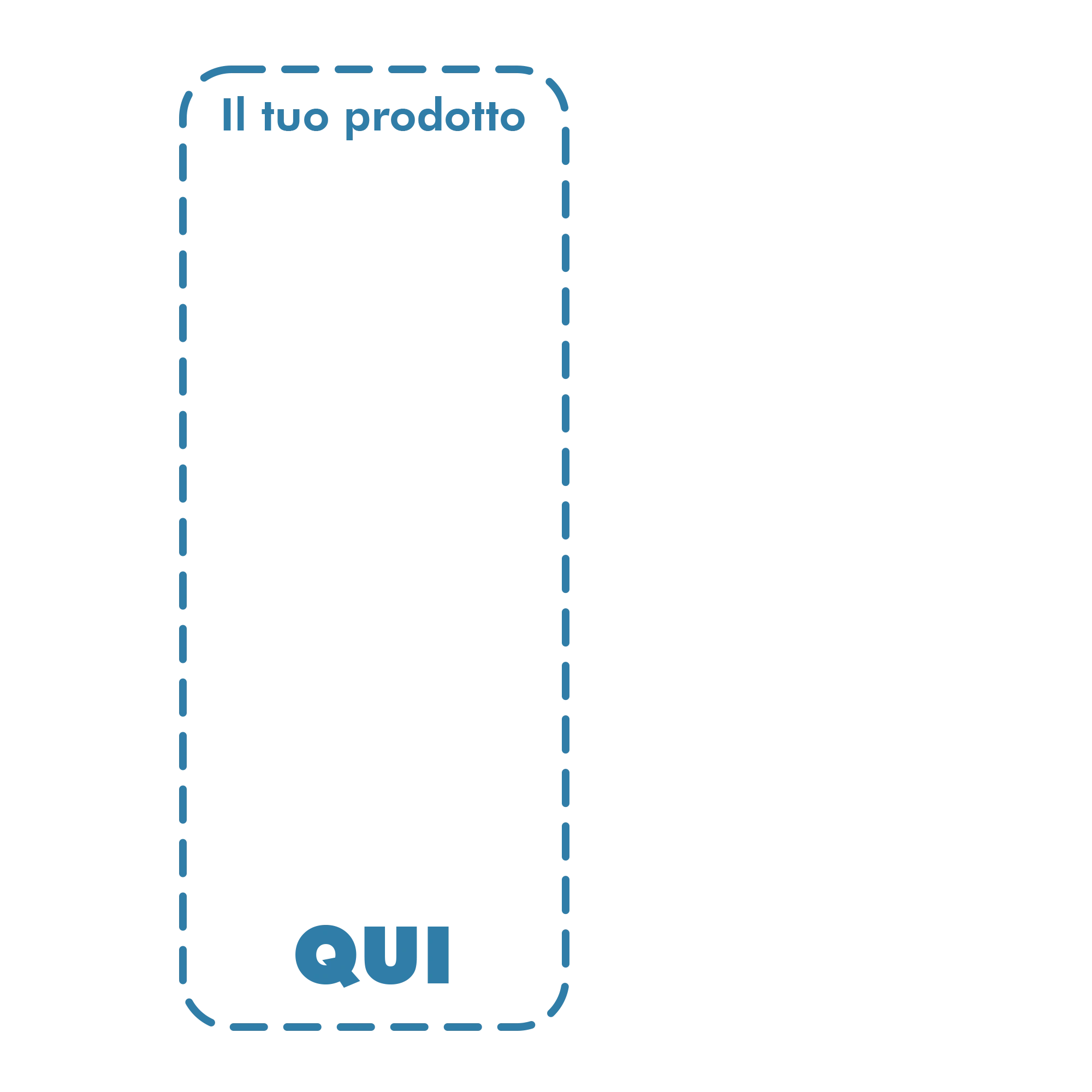 Confettata Magnete Real Life in Gres Porcellanato Decorata con supporto da Appoggio e Scatola