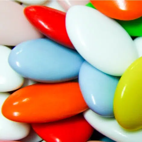 Portaconfetti Bomboniera Angelo che prega in vetro