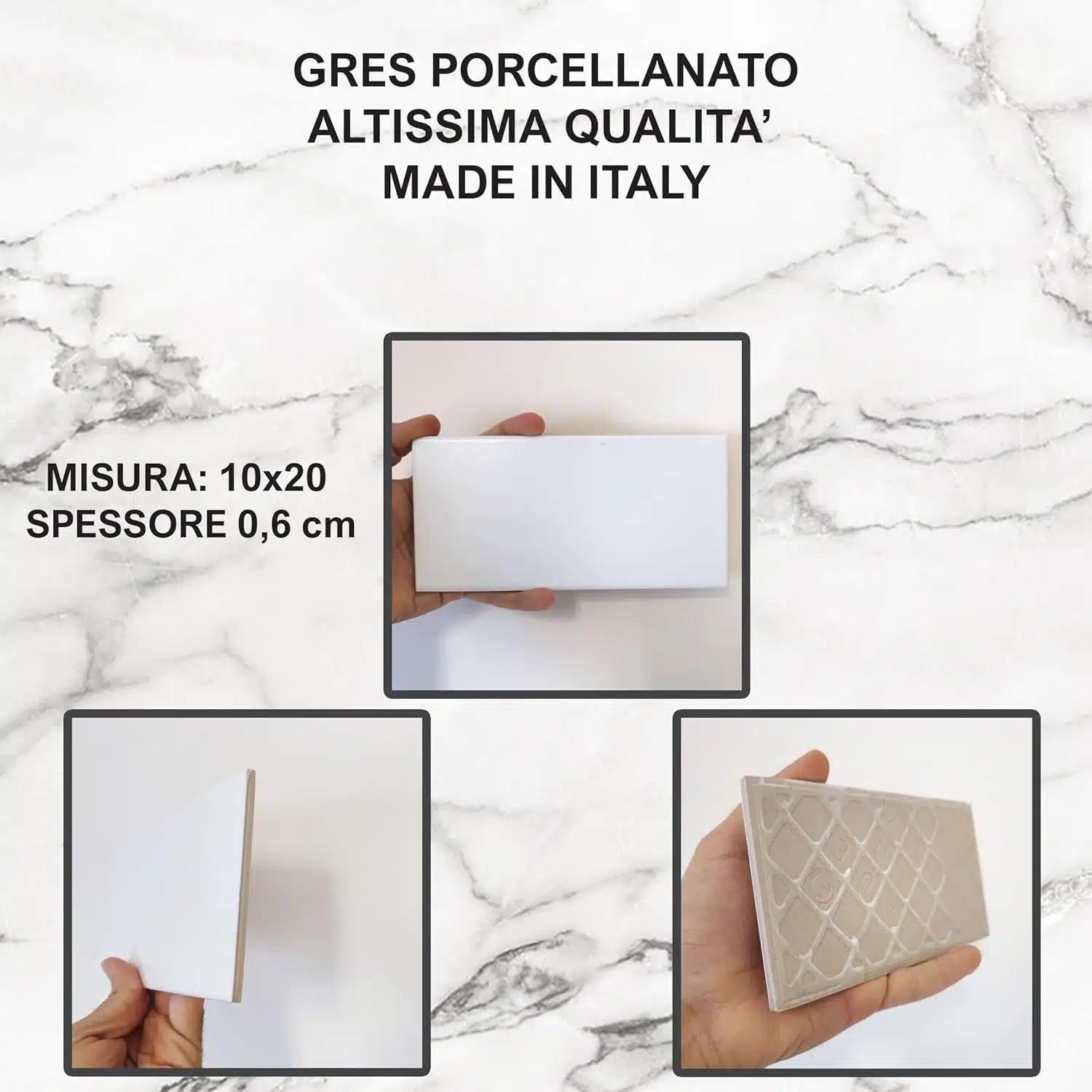 Gress porcellanato utilizzato per le targhe comemmorative