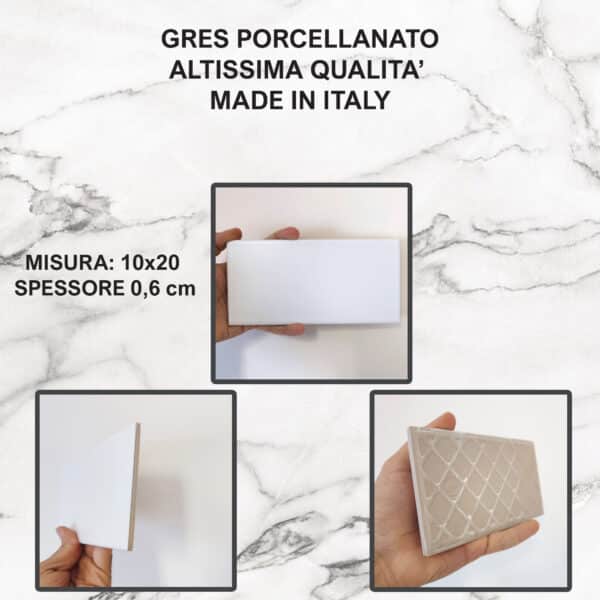 Tipologia di materiale in gress porcellanato per targa lapide