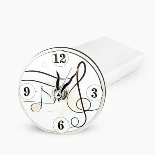 Bomboniera Orologio Chiave di sol tema Musicale