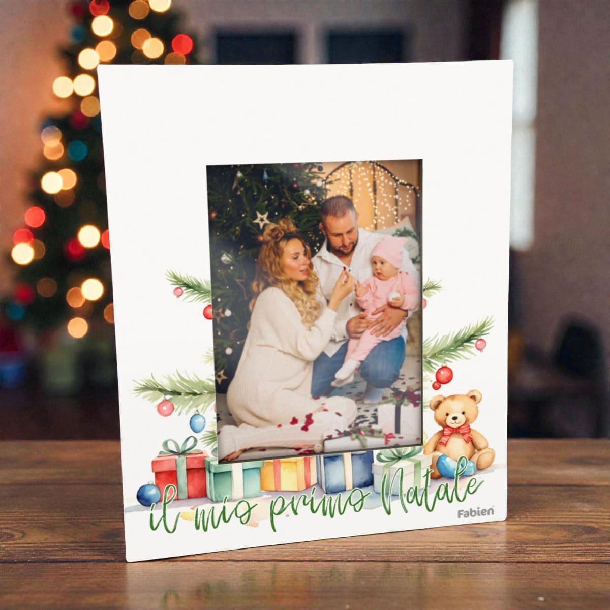 Regalo di Natale Portafoto il Mio Primo Natale