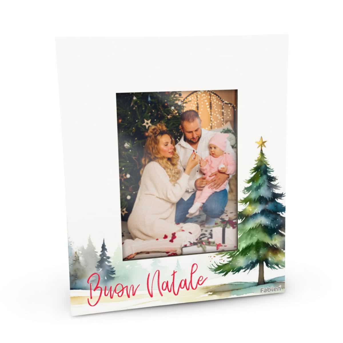 Regalo di Natale Portafoto con Albero di Natale