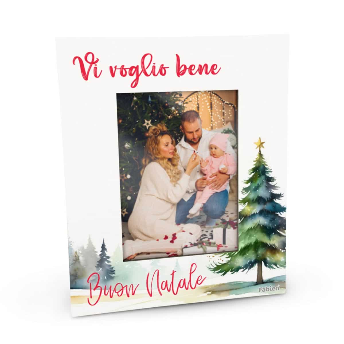 Regalo di Natale Portafoto con Albero di Natale