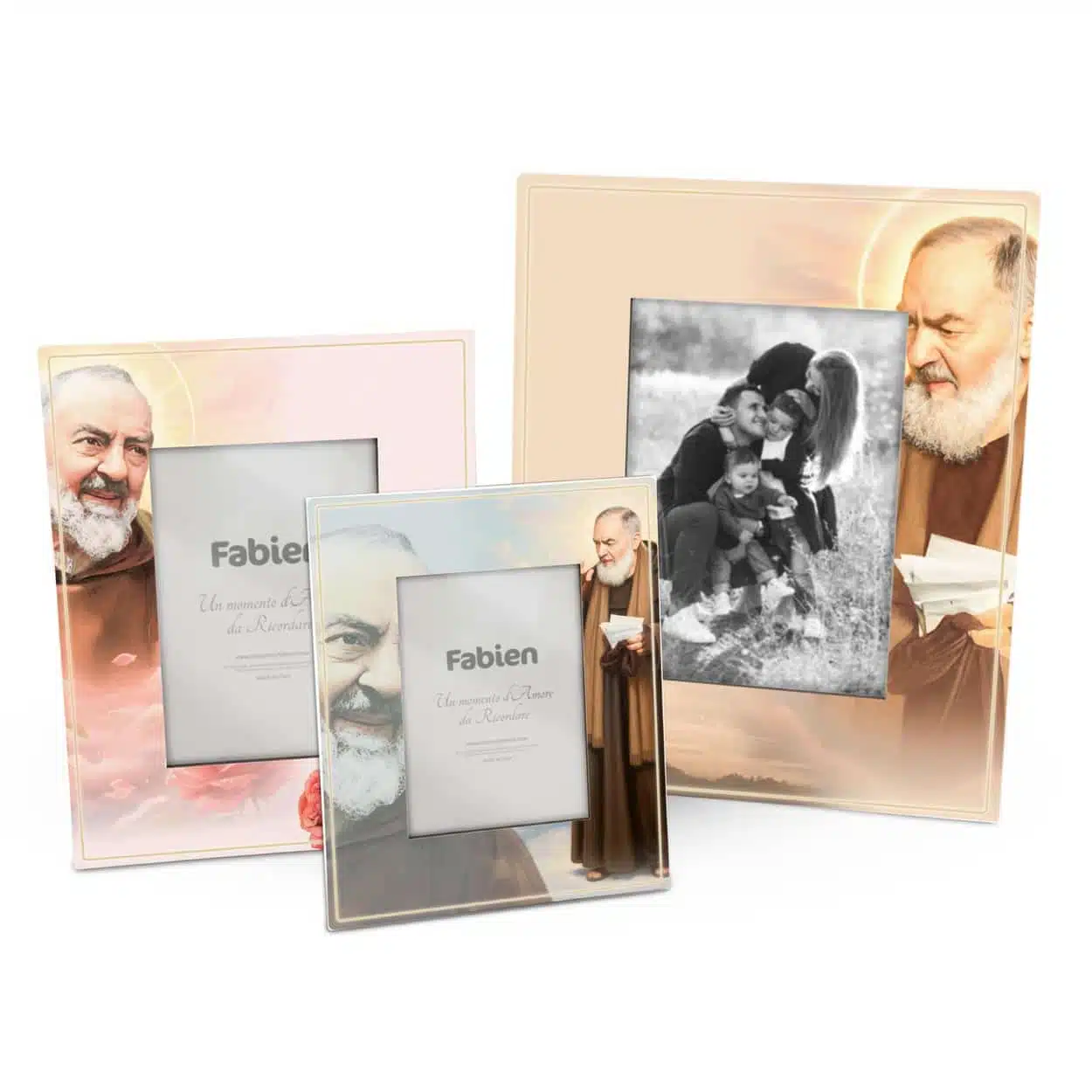 Portafoto personalizzato Padre Pio