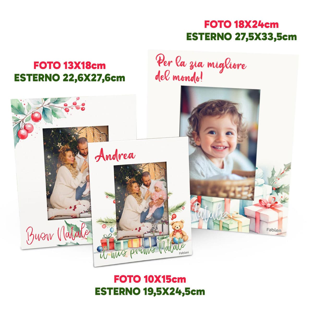 Regalo di Natale Portafoto il Mio Primo Natale