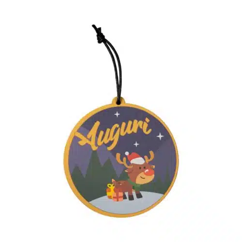 Decorazione Albero di Natale Pendaglio Sfera Renna