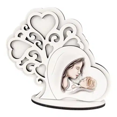 Bomboniera albero della vita con icona sacra personalizzabile per battesimo, comunione, cresima e matrimonio