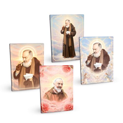 Icona Preghiera Padre Pio Verticale
