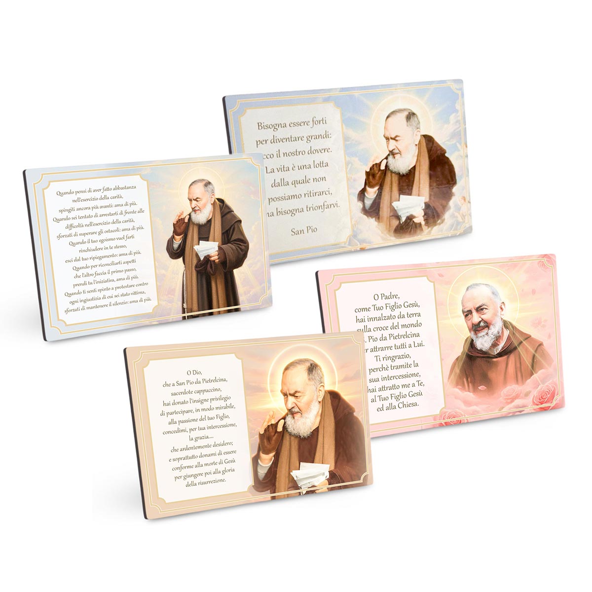 Icona Preghiera Padre pio da appoggio