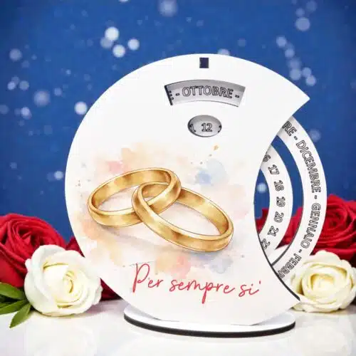 Bomboniera Matrimonio Calendario Perpetuo Sal Da Vinci