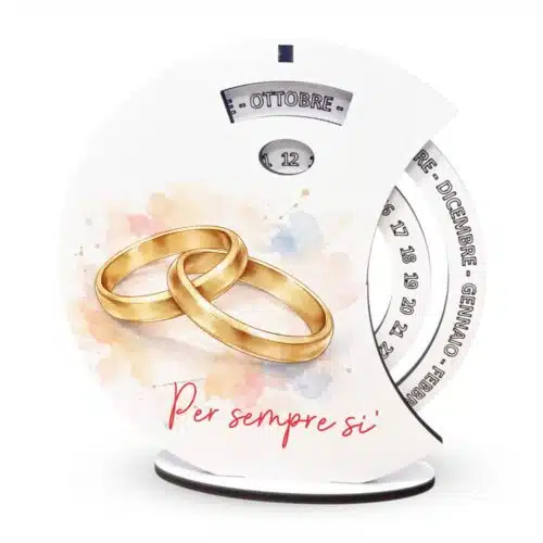 Bomboniera Matrimonio Calendario Perpetuo Sal Da Vinci