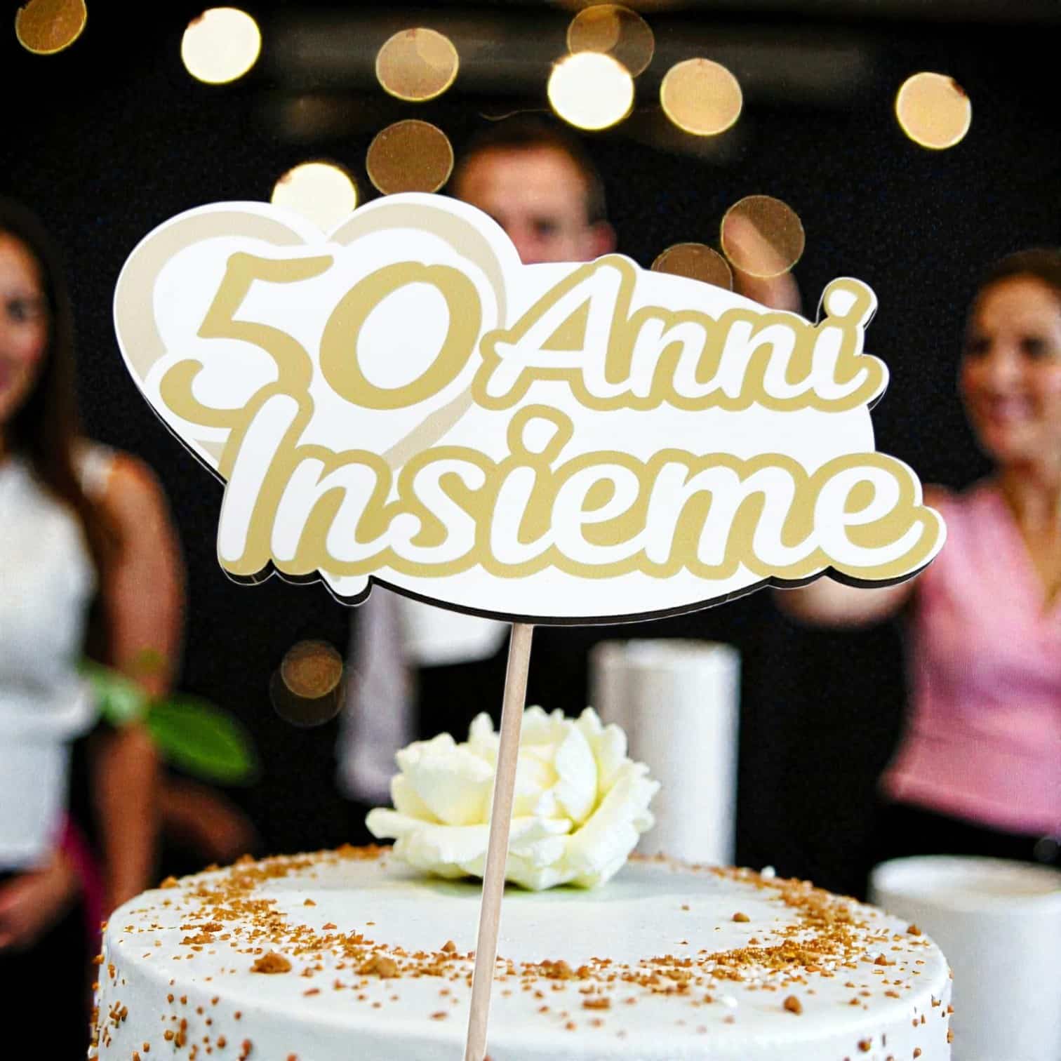 Cake Topper Anniversario