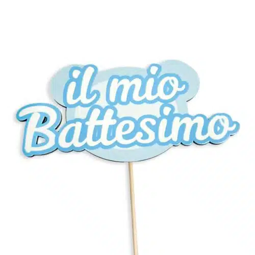 Cake Topper Battesimo